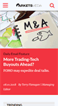 Mobile Screenshot of marketsmedia.com